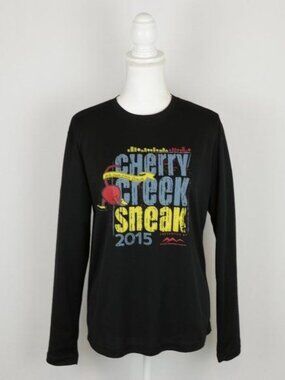 Cherry Creek Sneak 2015 Adult Unisex Small Black Graphic Long Sleeve Tech Tee